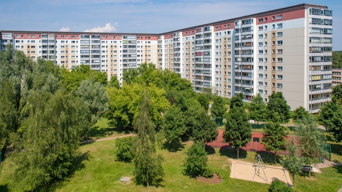 Innenhof der Wohnanlage 2